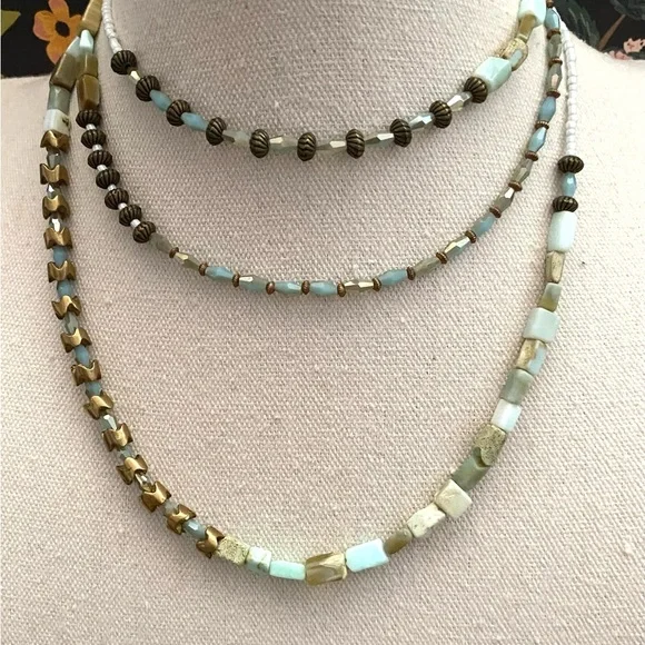 Sundance Peruvian Opal & Bronze Necklace - Picture 4 of 7